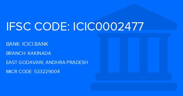 Icici Bank Kakinada Branch IFSC Code