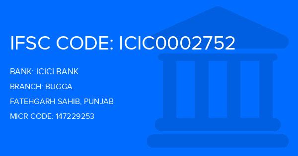 Icici Bank Bugga Branch IFSC Code