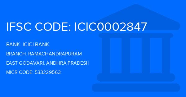Icici Bank Ramachandrapuram Branch IFSC Code