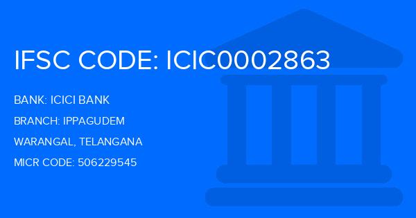 Icici Bank Ippagudem Branch IFSC Code