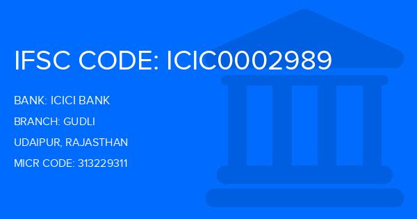 Icici Bank Gudli Branch IFSC Code