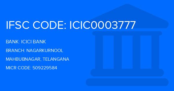 Icici Bank Nagarkurnool Branch IFSC Code