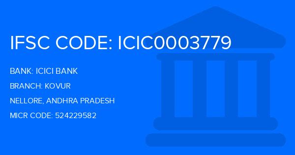Icici Bank Kovur Branch IFSC Code