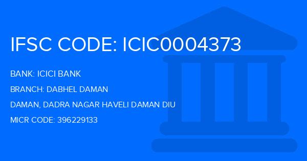 Icici Bank Dabhel Daman Branch IFSC Code