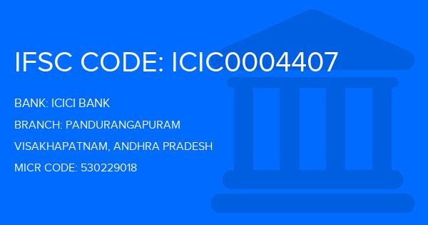 Icici Bank Pandurangapuram Branch IFSC Code