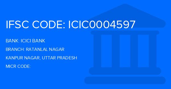 Icici Bank Ratanlal Nagar Branch IFSC Code