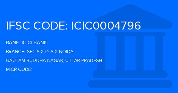 Icici Bank Sec Sixty Six Noida Branch IFSC Code