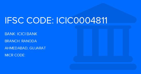 Icici Bank Ranoda Branch IFSC Code