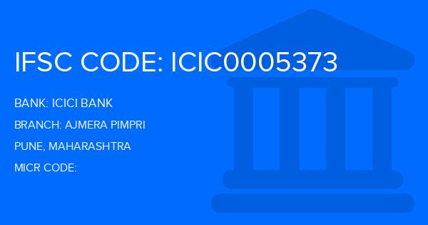 Icici Bank Ajmera Pimpri Branch IFSC Code