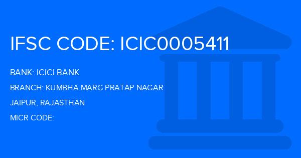 Icici Bank Kumbha Marg Pratap Nagar Branch IFSC Code