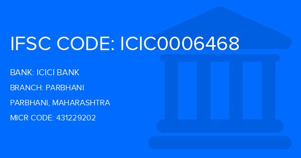 Icici Bank Parbhani Branch IFSC Code
