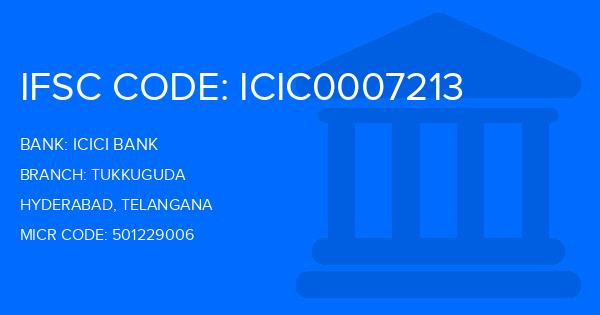 Icici Bank Tukkuguda Branch IFSC Code