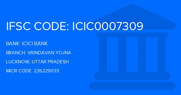 Icici Bank Vrindavan Yojna Branch IFSC Code