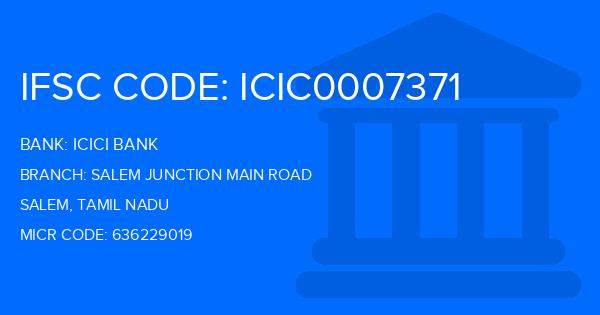 Icici Bank Salem Junction Main Road Branch IFSC Code