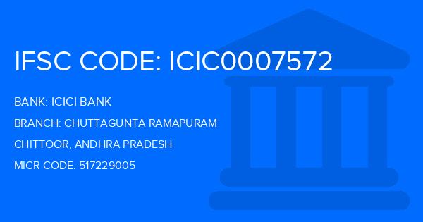 Icici Bank Chuttagunta Ramapuram Branch IFSC Code