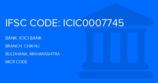 Icici Bank Chikhli Branch IFSC Code
