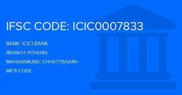 Icici Bank Pithora Branch IFSC Code