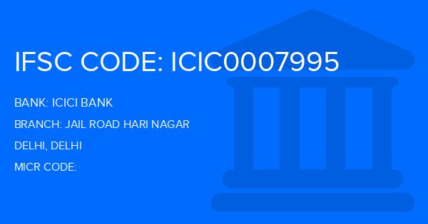 Icici Bank Jail Road Hari Nagar Branch IFSC Code