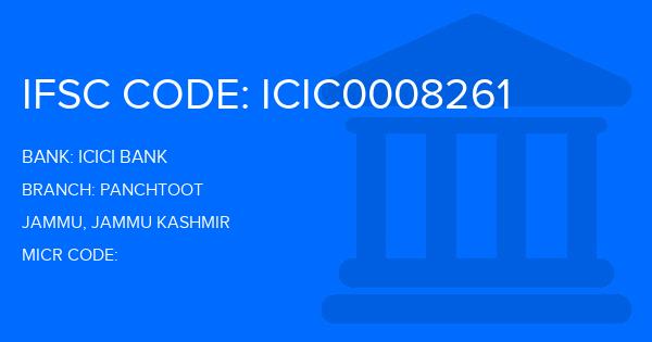 Icici Bank Panchtoot Branch IFSC Code