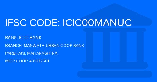 Icici Bank Manwath Urban Coop Bank Branch IFSC Code