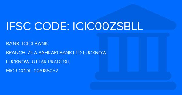 Icici Bank Zila Sahkari Bank Ltd Lucknow Branch IFSC Code