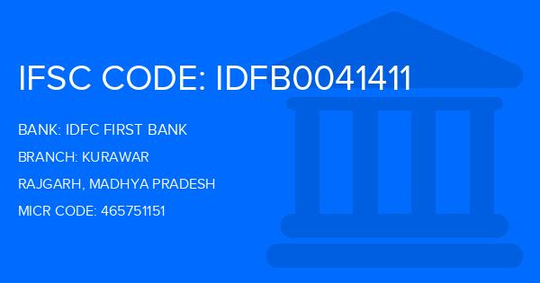 Idfc First Bank Kurawar Branch IFSC Code