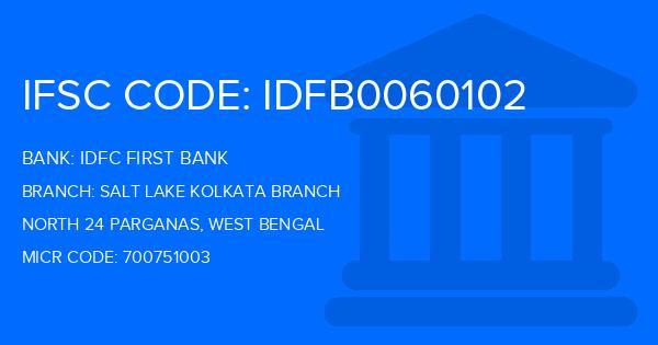 Idfc First Bank Salt Lake Kolkata Branch
