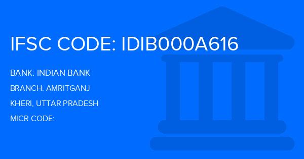 Indian Bank Amritganj Branch IFSC Code