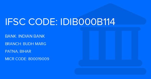 Indian Bank Budh Marg Branch IFSC Code