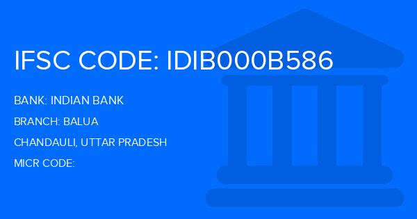 Indian Bank Balua Branch IFSC Code