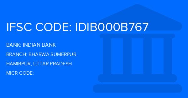 Indian Bank Bharwa Sumerpur Branch IFSC Code