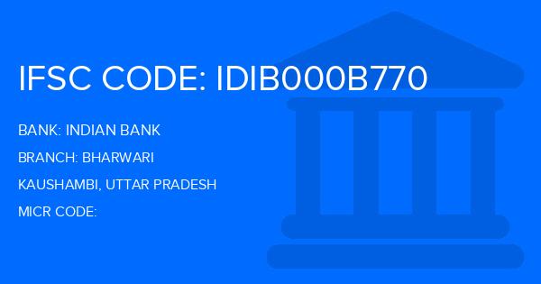 Indian Bank Bharwari Branch IFSC Code