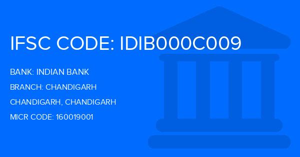 Indian Bank Chandigarh Branch IFSC Code