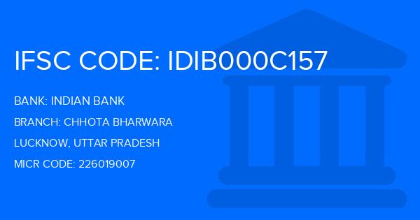 Indian Bank Chhota Bharwara Branch IFSC Code