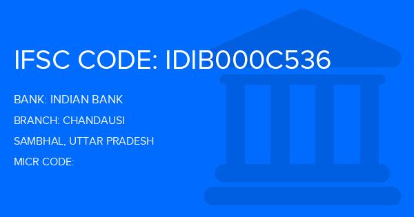 Indian Bank Chandausi Branch IFSC Code