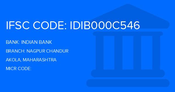 Indian Bank Nagpur Chandur Branch IFSC Code