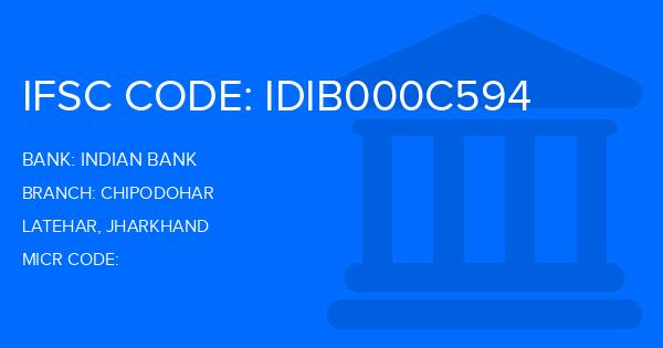 Indian Bank Chipodohar Branch IFSC Code