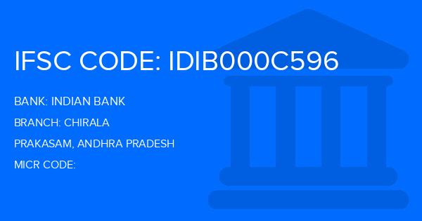 Indian Bank Chirala Branch IFSC Code