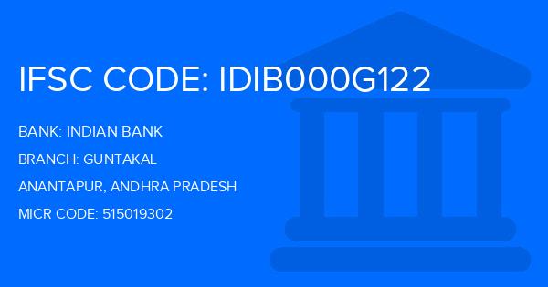 Indian Bank Guntakal Branch IFSC Code