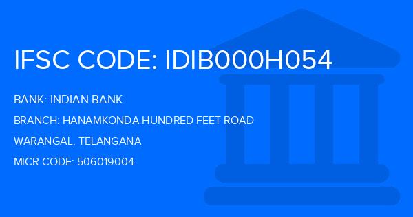 Indian Bank Hanamkonda Hundred Feet Road Branch IFSC Code