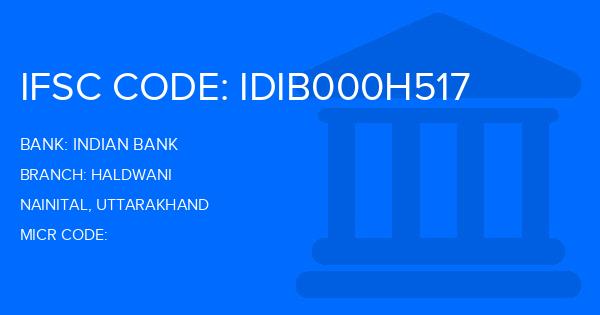 Indian Bank Haldwani Branch IFSC Code
