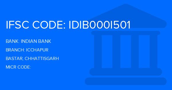 Indian Bank Icchapur Branch IFSC Code