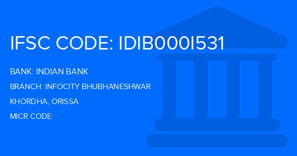 Indian Bank Infocity Bhubhaneshwar Branch IFSC Code