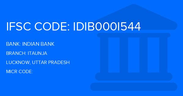 Indian Bank Itaunja Branch IFSC Code