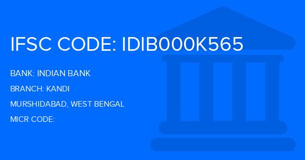 Indian Bank Kandi Branch IFSC Code