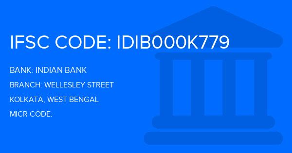 Indian Bank Wellesley Street Branch IFSC Code