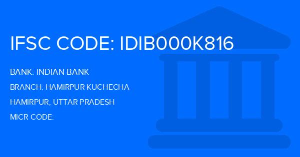 Indian Bank Hamirpur Kuchecha Branch IFSC Code