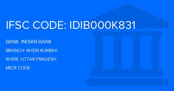 Indian Bank Kheri Kumbhi Branch IFSC Code