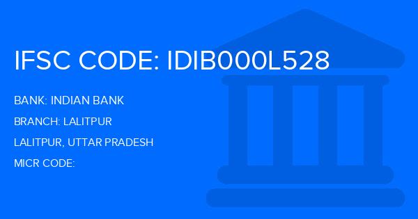 Indian Bank Lalitpur Branch IFSC Code