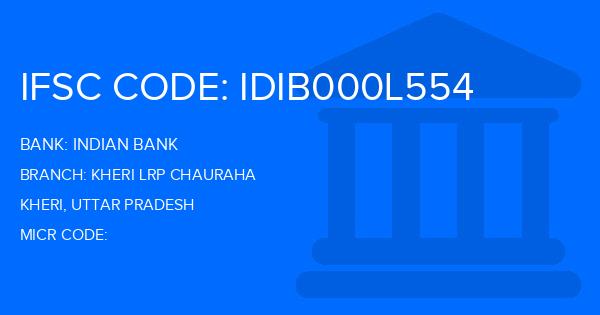 Indian Bank Kheri Lrp Chauraha Branch IFSC Code